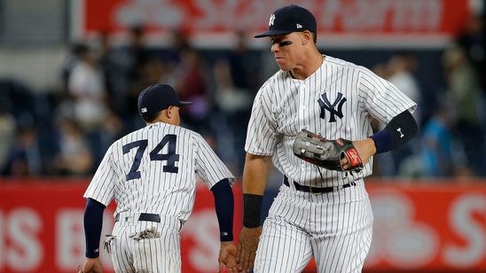 Aaron Judge and Ronald Torreyes swapped jerseys, with predictably absurd results