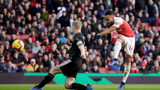 Ozil returns as Aubameyang double leads Arsenal past Burnley