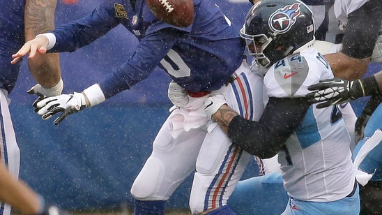 Titans shut down Saquon Barkley and NY offense in rain