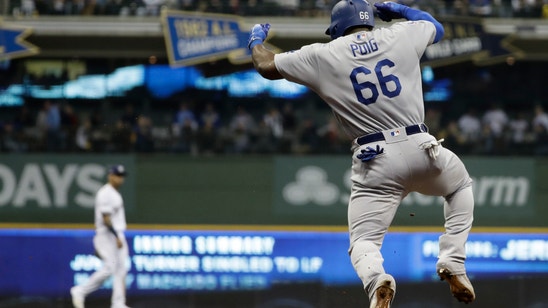 Dodgers beat Brewers in Game 7, face Red Sox in World Series