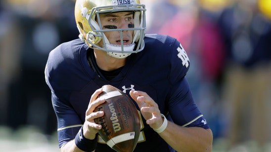 Book it! Kelly, Irish like what they've seen in returning QB