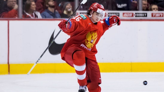 Russia beats Denmark 4-0 in world junior hockey championship