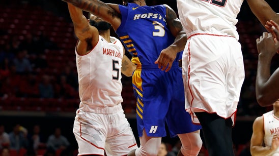 Maryland defeats Hofstra 80-69 behind Fernando’s 17 points