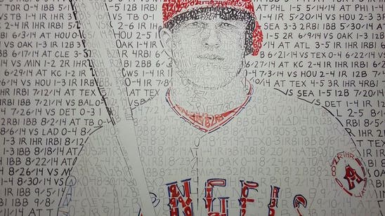 Picture Perfect: Artist depicts iconic sports moments through unconventional methods