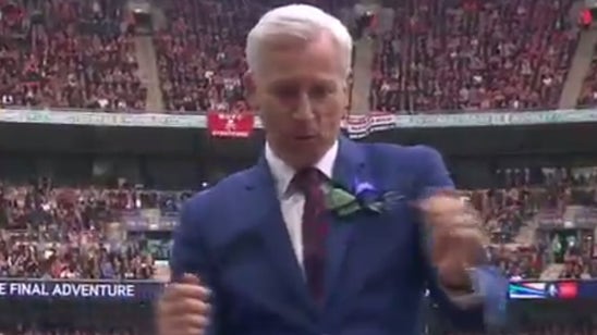 Watch Alan Pardew dance on the sideline because that's a real thing that happened