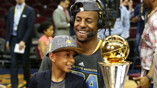 Iguodala takes NBA championship hardware to tour of Tokyo