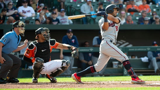 Rosario hits 2 HRs as Twins beat Orioles 6-5 in DH opener