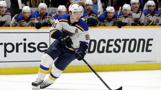 Blues’ Tarasenko hopes to be ready for camp after surgery