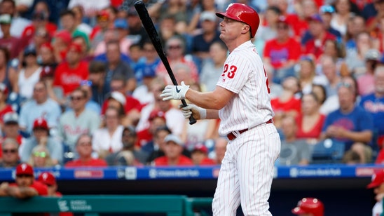 Phillies place Bruce on 10-day IL with strained oblique