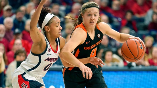 Pivec lifts No. 3 Oregon State over No. 18 Arizona 63-61