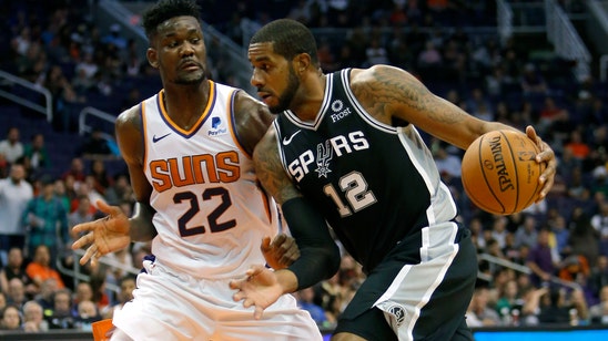 DeRozan, Aldridge help Spurs blow out Suns 120-90