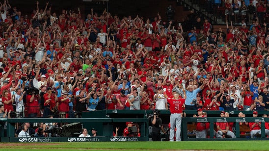 Pujols concludes STL return with 2 hits, Molina jersey swap