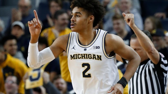 Poole scores 26 as No. 5 Michigan beats South Carolina 89-78