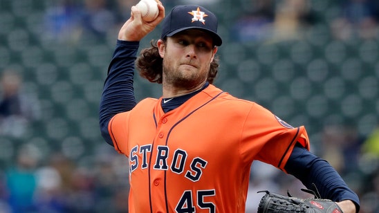 Cole strikes out 11, Diaz homers, Astros win 3-2 at Seattle