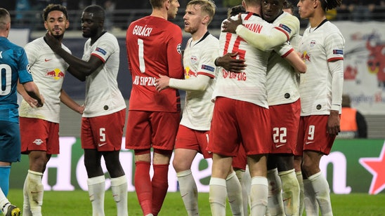 Leipzig beats Zenit 2-1, back on track in Champions League
