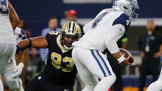 Saints' gashed defensive front happy to have Onyemata back