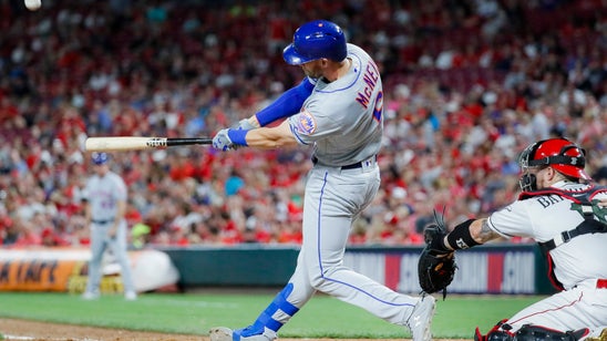Alonso hits 50th homer; deGrom, Mets beat Reds 8-1