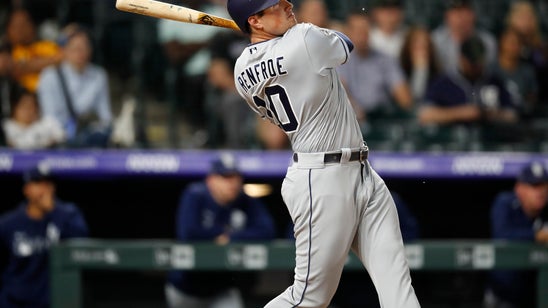 Renfroe hits 3 homers, Padres rally to stun Rox 16-12 in 12