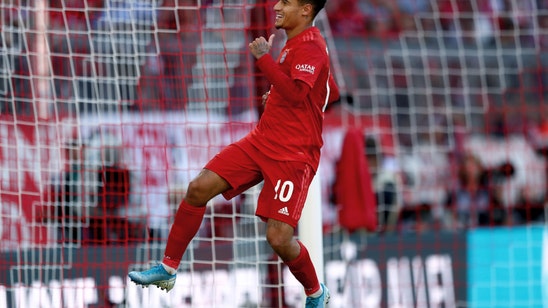 Coutinho scores his 1st Bayern goal in 4-0 rout of Cologne