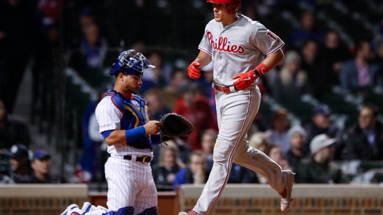 Realmuto homers in 10th, Phillies beat Cubs 5-4