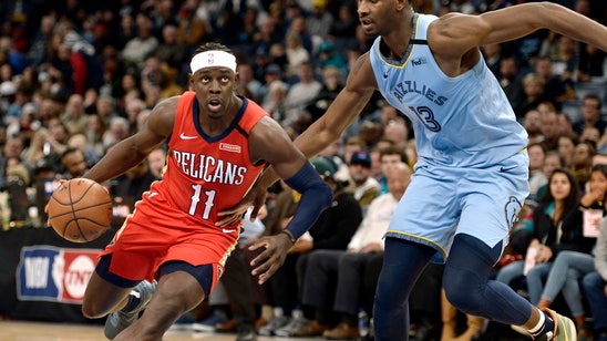 Jrue Holiday scores 36, Pelicans snap Grizzlies' win streak