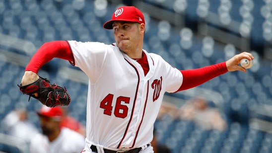 Bruised ace Scherzer leads Nationals to sweep of Phillies