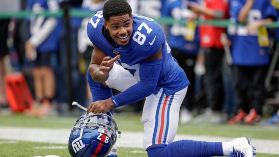 Giants put Shepard back in concussion protocol, out Monday