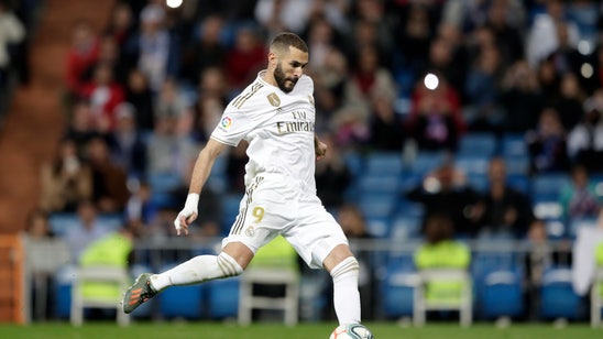 Benzema leads Madrid to 5-0 win over Leganés