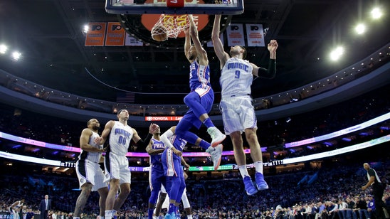 Redick hits 6 3-pointers, 76ers hold off Magic 114-106
