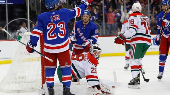 Georgiev gets 3rd career shutout, Rangers beat Devils 4-0