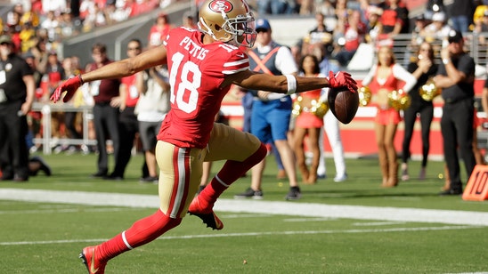 Pettis' rough start to 2nd season with 49ers leads to big TD