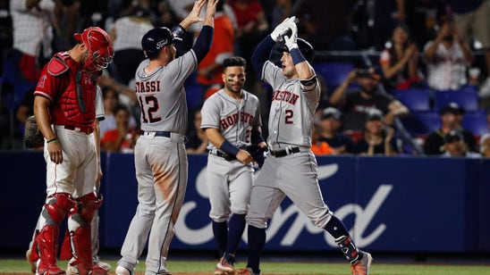 Bregman hits 2 HRs, Astros hammer Angels 14-2 in Mexico