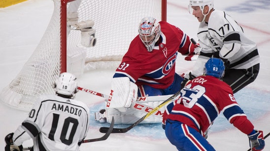 Campbell makes 40 saves, Kings beat Canadiens 3-0