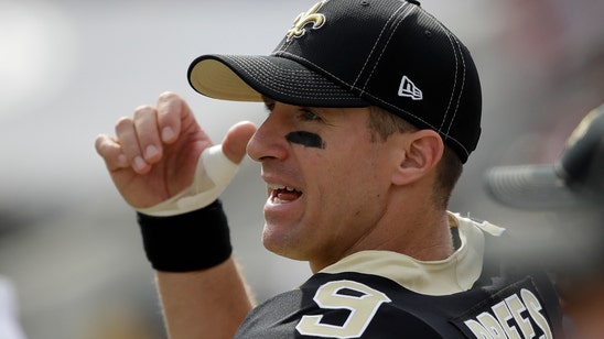 AP source: Saints' Brees has torn ligament in thumb