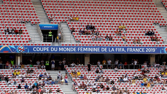 No sold out games in Women's World Cup round of 16