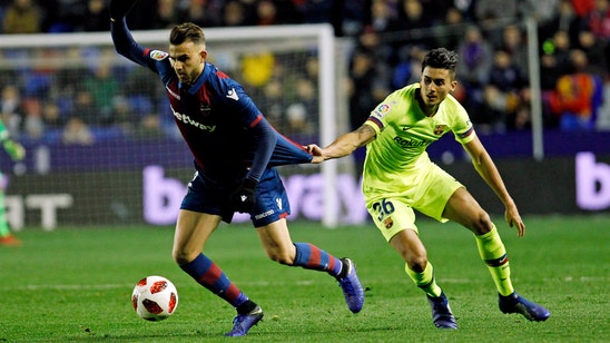 Levante complains Barcelona used ineligible player