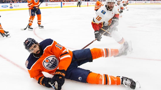 Yamamoto scores twice on 20th birthday, Oilers beat Flames