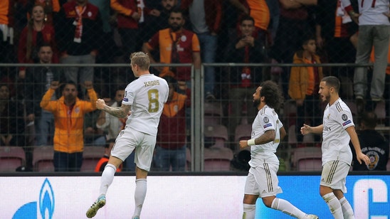 Real Madrid beats Galatasaray 1-0 in Champions League