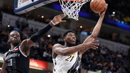 Sabonis’ double-double leads Indiana past Detroit