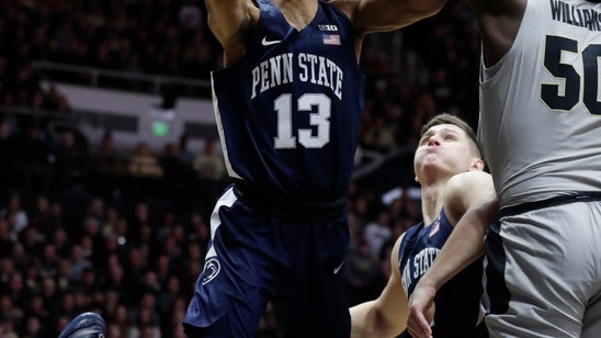 Edwards, Haarms team up to lead No. 12 Purdue past Penn St.