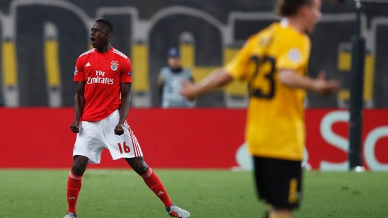 Champions League: Semedo rescues Benfica to beat AEK 3-2