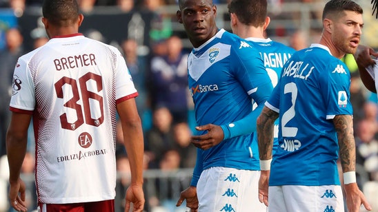 Extremists cited with racism for banner aimed at Balotelli