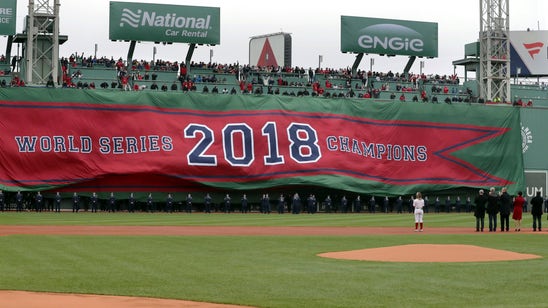 Red Sox raise 4th World Series banner in 15 years