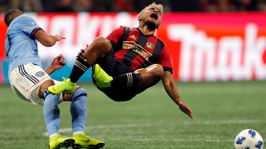 Martinez scores 2 goals, Atlanta United beats NYCFC 3-1