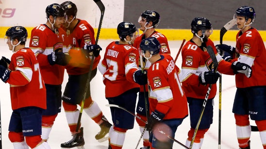 Dadonov scores 2 as Panthers beat Rangers 4-3