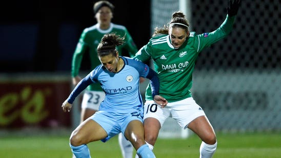 Watch: Carli Lloyd scores for Manchester City in Women's Champions League