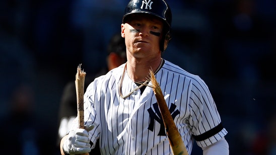 Clint Frazier not in Yankees’ lineup after hurting ankle