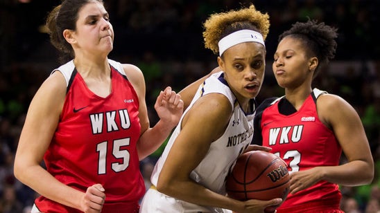 No. 2 Notre Dame women rout Western Kentucky 94-53