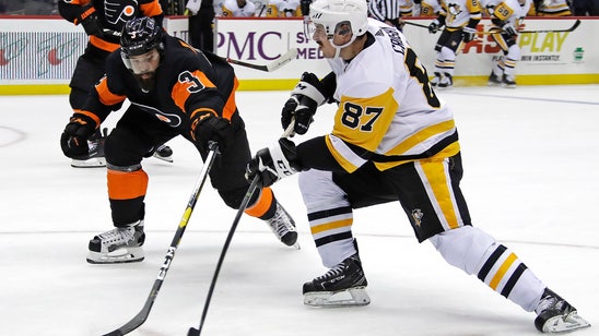 Weise helps Flyers defeat slumping Penguins 4-2