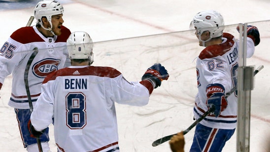 Tartar's two goals lead Canadiens past Panthers 5-3